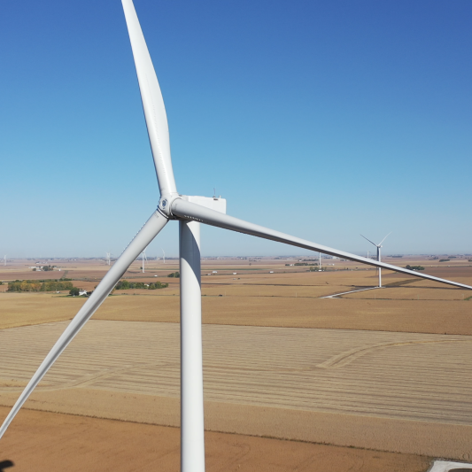 A large windmill 