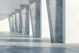 concrete room